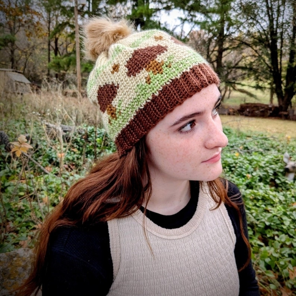 Cozy Knit Beanie with Pom Pom